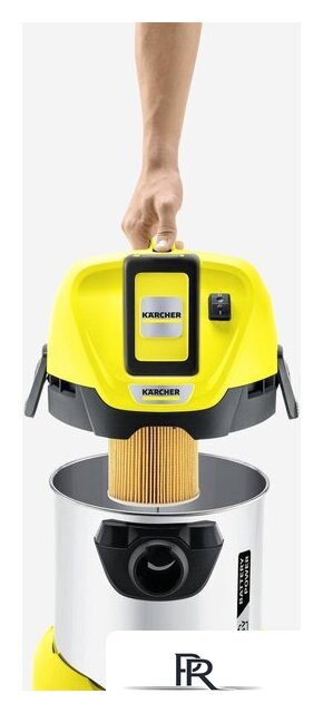 Пылесос Karcher WD 3 Battery Premium Set 1.629-951.0 - Изображение №4 — Интернет-магазин ПроЗаказ