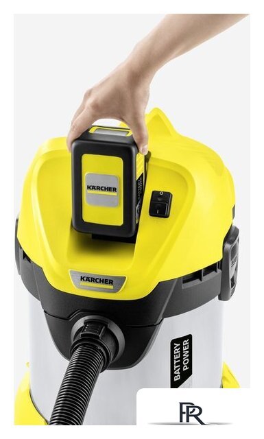 Пылесос Karcher WD 3 Battery Premium Set 1.629-951.0 - Изображение №2 — Интернет-магазин ПроЗаказ