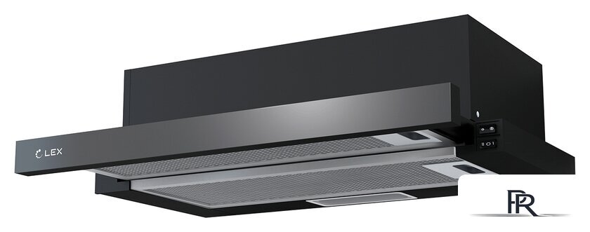 Кухонная вытяжка LEX Hubble G 600 (черный) - Изображение №1 — Интернет-магазин ПроЗаказ