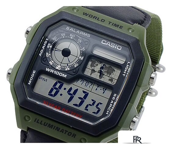 Наручные часы Casio AE-1200WHB-3B - Изображение №4 — Интернет-магазин ПроЗаказ