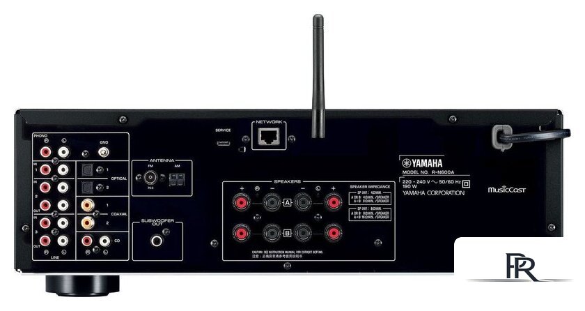 Сетевой ресивер Yamaha R-N600A (черный) - Изображение №2 — Интернет-магазин ПроЗаказ