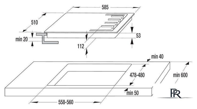 Варочная панель Gorenje GTW642SYB - Изображение №9 — Интернет-магазин ПроЗаказ