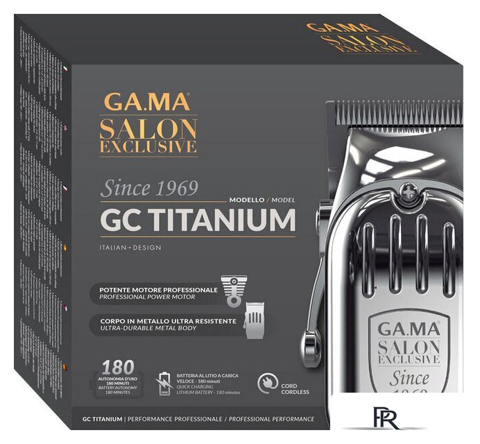 Машинка для стрижки волос GA.MA GC Titanium SM0125 - Изображение №13 — Интернет-магазин ПроЗаказ