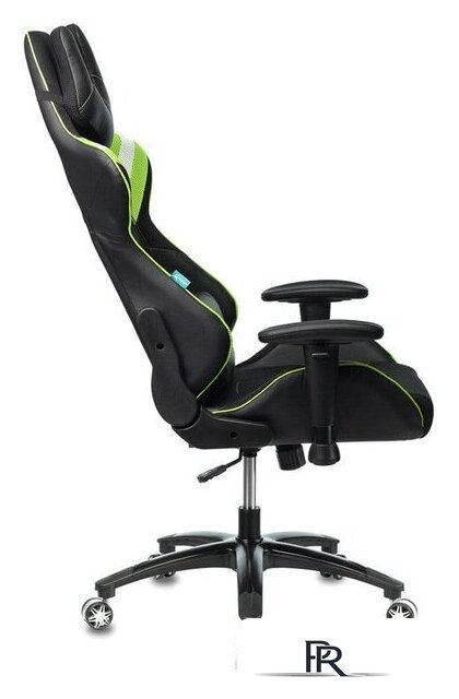 Игровое (геймерское) кресло Zombie Viking 4 Aero Green Edition (черный) - Изображение №6 — Интернет-магазин ПроЗаказ