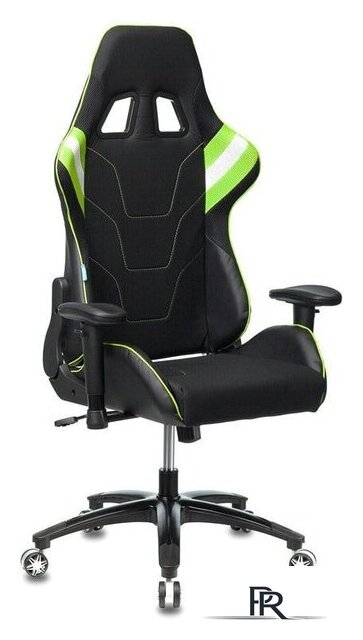 Игровое (геймерское) кресло Zombie Viking 4 Aero Green Edition (черный) - Изображение №7 — Интернет-магазин ПроЗаказ