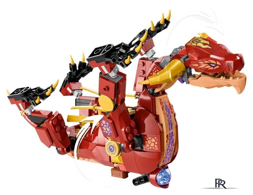 Конструктор LEGO Ninjago 71793 Лавовый дракон-трансформер - Изображение №6 — Интернет-магазин ПроЗаказ