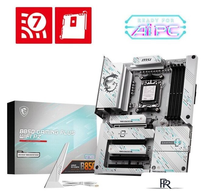 Материнская плата MSI B850 Gaming Plus WiFi PZ - Изображение №5 — Интернет-магазин ПроЗаказ