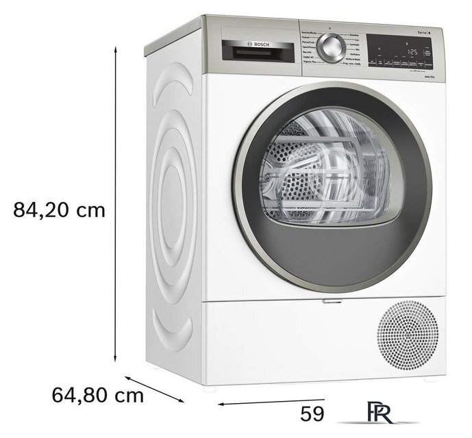 Сушильная машина Bosch Serie 4 WTH83277PL - Изображение №7 — Интернет-магазин ПроЗаказ