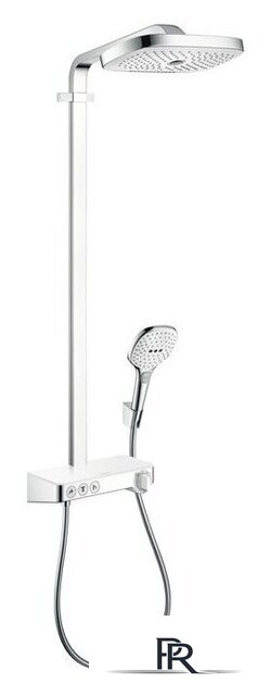 Душевая система  Hansgrohe Raindance Select E 300 3jet Showerpipe [27127400] - Изображение №1 — Интернет-магазин ПроЗаказ