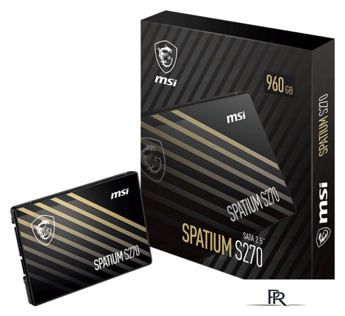 SSD MSI Spatium S270 960GB S78-440P130-P83 - Изображение №2 — Интернет-магазин ПроЗаказ