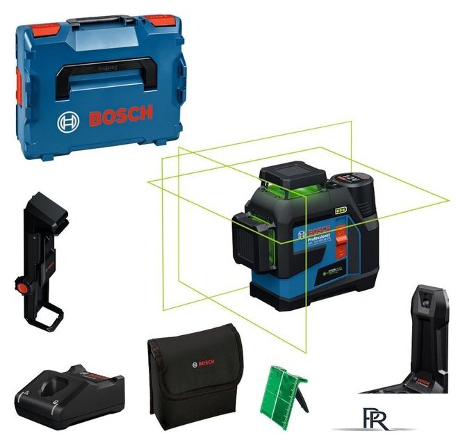 Лазерный нивелир Bosch GLL 12V-100-33 CG Professional 0601065401 (кейс) - Изображение №1 — Интернет-магазин ПроЗаказ