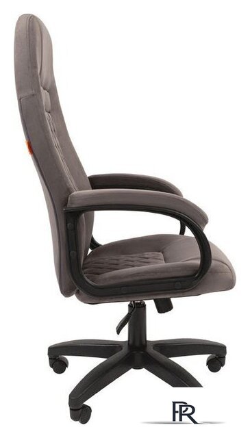 Офисное кресло CHAIRMAN Home 951 (велюр, Т-55 серый) - Изображение №3 — Интернет-магазин ПроЗаказ