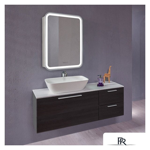  Silver Mirrors Шкаф с зеркалом Фиджи 50x75 LED-00002361 - Изображение №4 — Интернет-магазин ПроЗаказ