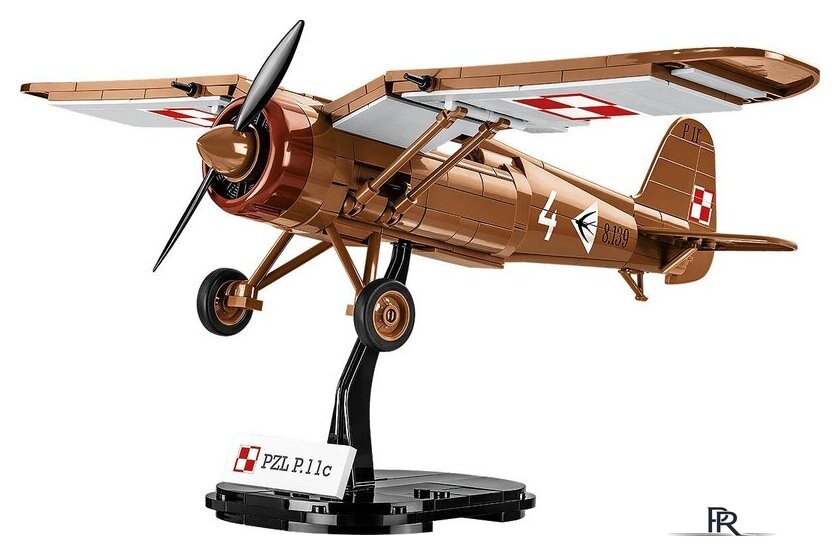 Конструктор Cobi Historical Collection WWII PZL P.11c - Изображение №2 — Интернет-магазин ПроЗаказ
