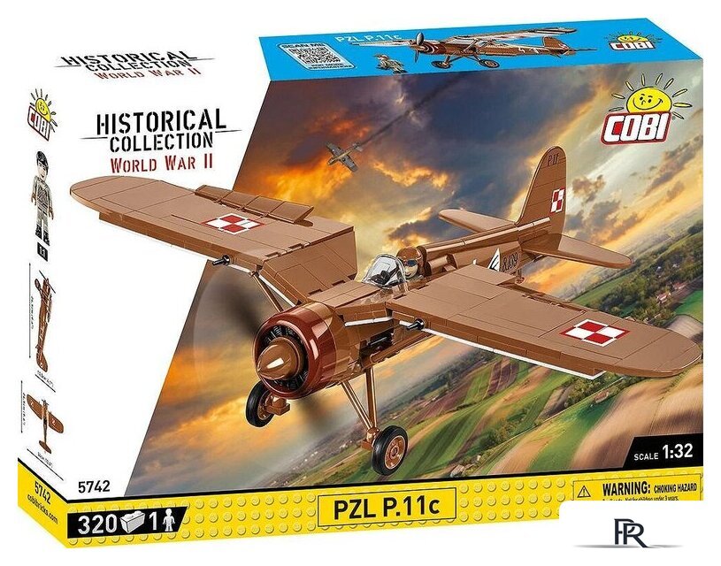 Конструктор Cobi Historical Collection WWII PZL P.11c - Изображение №14 — Интернет-магазин ПроЗаказ