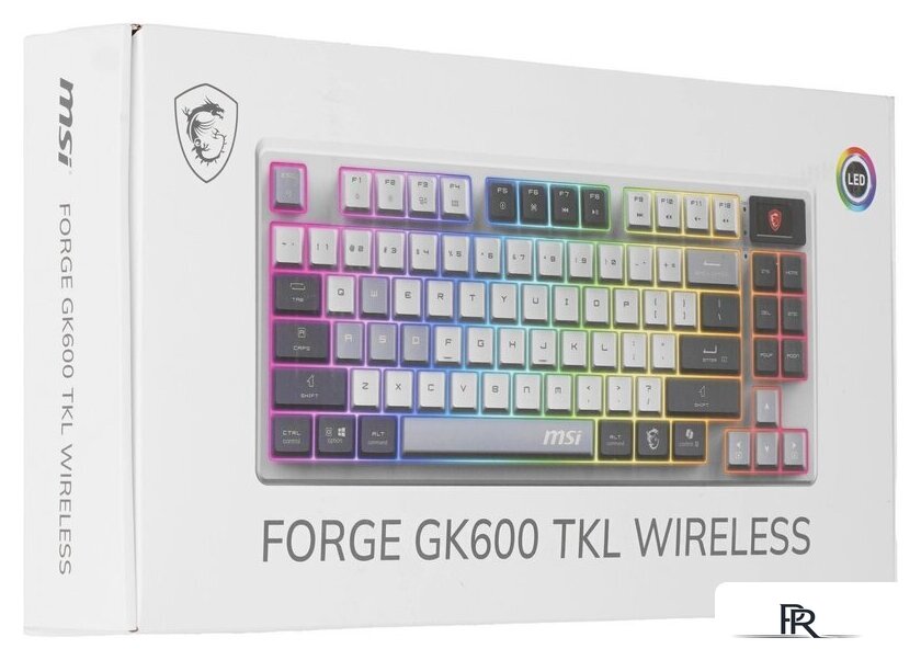Клавиатура MSI Forge GK600 TKL Wireless Sky - Изображение №11 — Интернет-магазин ПроЗаказ