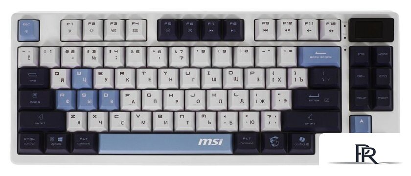 Клавиатура MSI Forge GK600 TKL Wireless Sky - Изображение №2 — Интернет-магазин ПроЗаказ