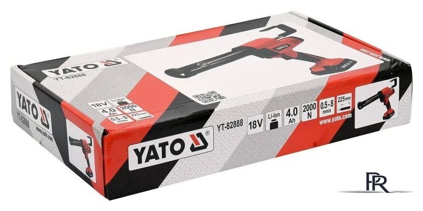 Пистолет для герметика Yato YT-82888 (с 1-им АКБ) - Изображение №5 — Интернет-магазин ПроЗаказ