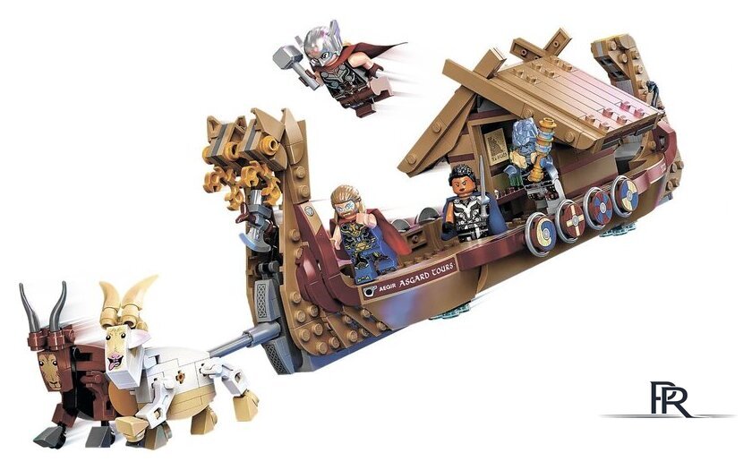 Конструктор LEGO Marvel 76208 Козья лодка - Изображение №4 — Интернет-магазин ПроЗаказ
