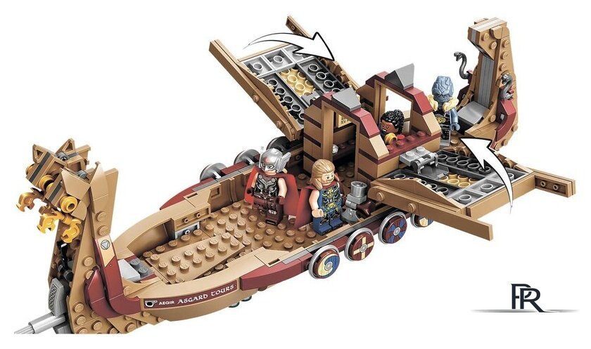 Конструктор LEGO Marvel 76208 Козья лодка - Изображение №6 — Интернет-магазин ПроЗаказ
