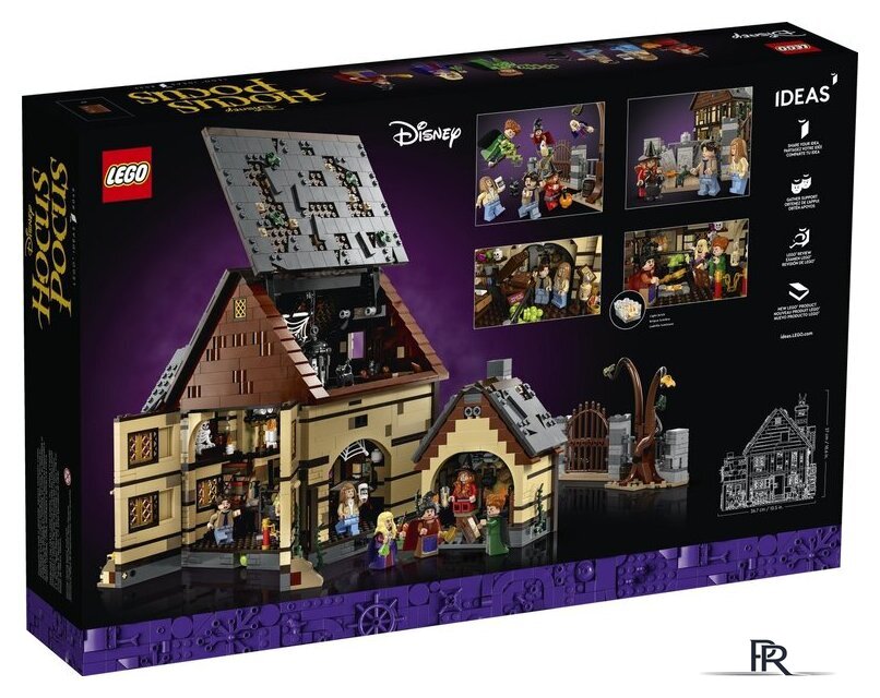 Конструктор LEGO Ideas 21341 Фокус-Покус: Коттедж сестер Сандерсон - Изображение №2 — Интернет-магазин ПроЗаказ