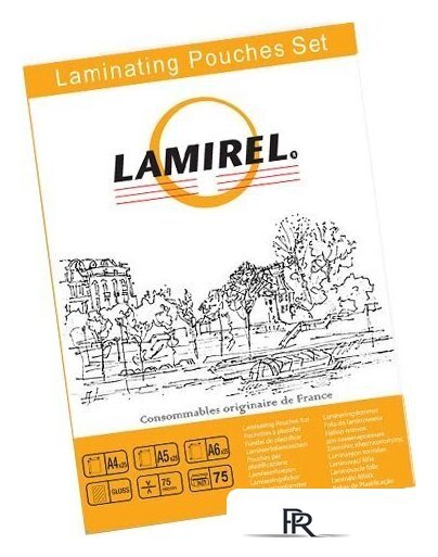 Пленка для ламинирования Lamirel набор А4, A5, A6, 75 мкм, 75 л LA-78787 - Изображение №1 — Интернет-магазин ПроЗаказ