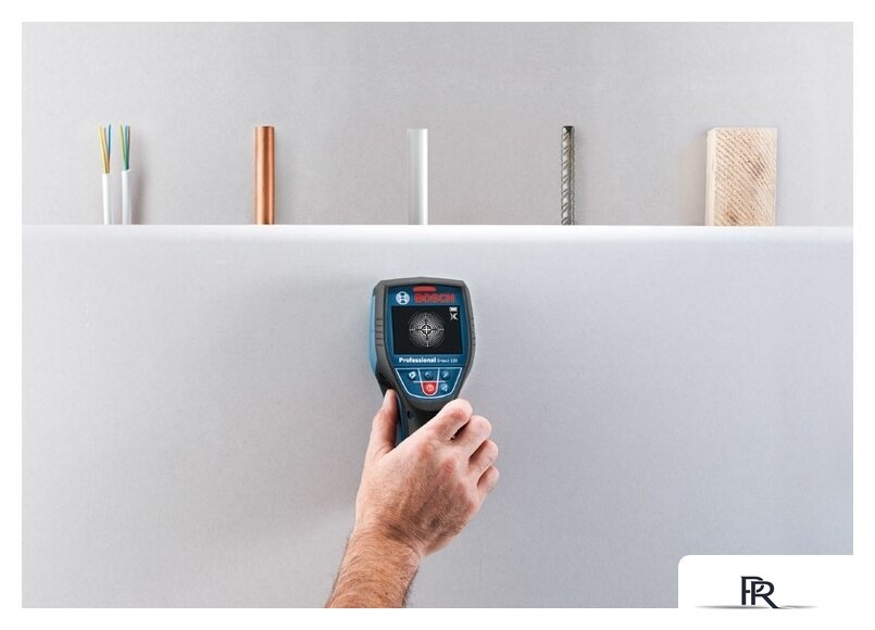 Детектор скрытой проводки Bosch D-tect 120 Professional 0601081301 (с АКБ и кейсом) - Изображение №4 — Интернет-магазин ПроЗаказ
