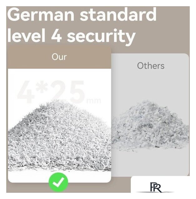 Шредер Deli E9952 (серый) - Изображение №3 — Интернет-магазин ПроЗаказ