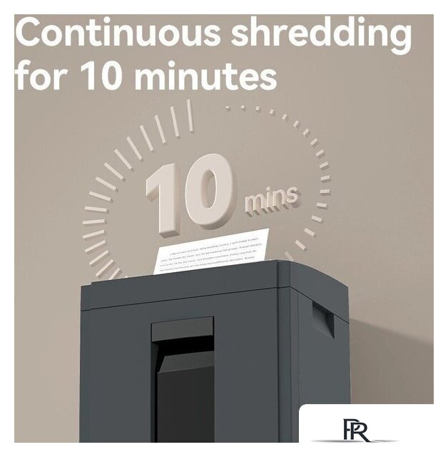 Шредер Deli E9952 (серый) - Изображение №2 — Интернет-магазин ПроЗаказ