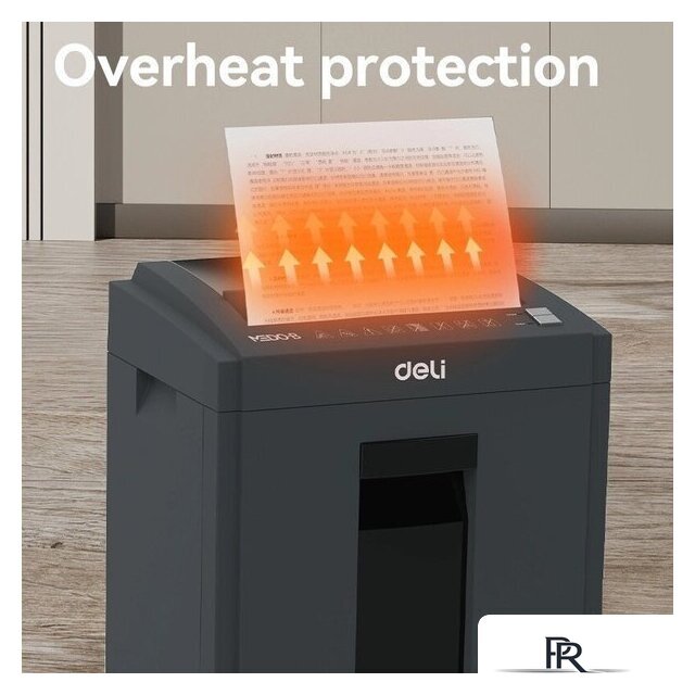 Шредер Deli E9952 (серый) - Изображение №5 — Интернет-магазин ПроЗаказ