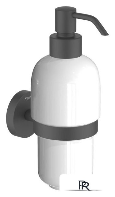 Дозатор для жидкого мыла Aquatek Бетта AQ4605MB (черный матовый) - Изображение №1 — Интернет-магазин ПроЗаказ