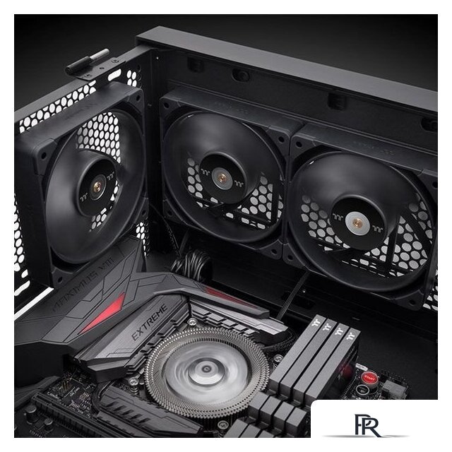 Комплект вентиляторов для корпуса Thermaltake ToughFan 14 Pro 2-Fan Pack CL-F160-PL14BL-A - Изображение №6 — Интернет-магазин ПроЗаказ