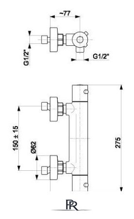 Смеситель Armatura Moza 5736-010-81 - Изображение №2 — Интернет-магазин ПроЗаказ
