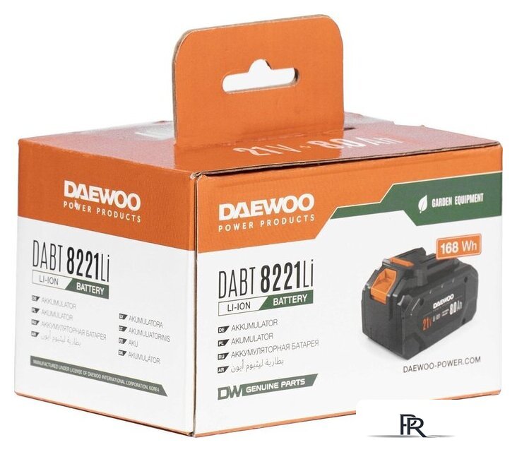 Аккумулятор Daewoo Power DABT 8221Li (21В/8 Ач) - Изображение №4 — Интернет-магазин ПроЗаказ