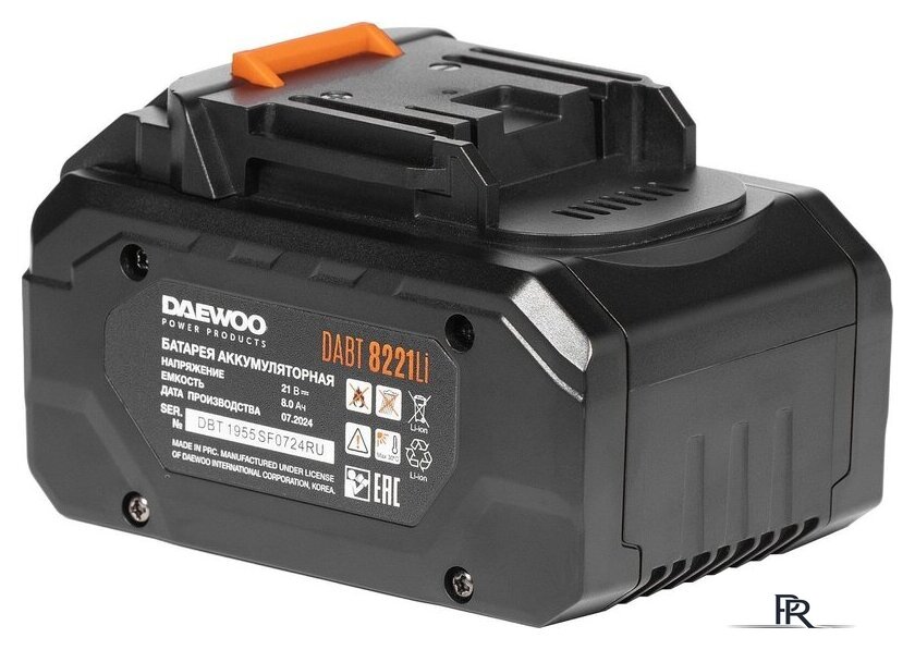 Аккумулятор Daewoo Power DABT 8221Li (21В/8 Ач) - Изображение №2 — Интернет-магазин ПроЗаказ