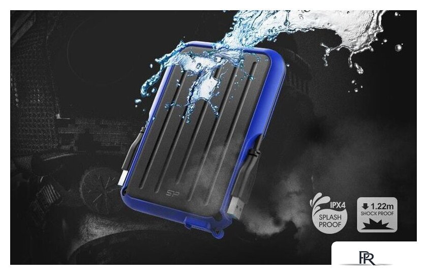 Внешний накопитель Silicon-Power Armor A66 2TB SP020TBPHD66SS3B - Изображение №5 — Интернет-магазин ПроЗаказ