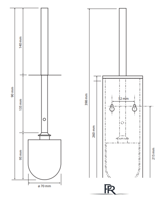 Ершик для унитаза Bemeta White 102913094 - Изображение №2 — Интернет-магазин ПроЗаказ