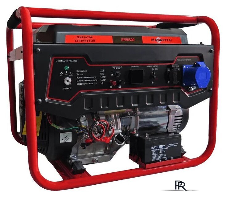 Бензиновый генератор Magnetta GFE6500 - Изображение №1 — Интернет-магазин ПроЗаказ