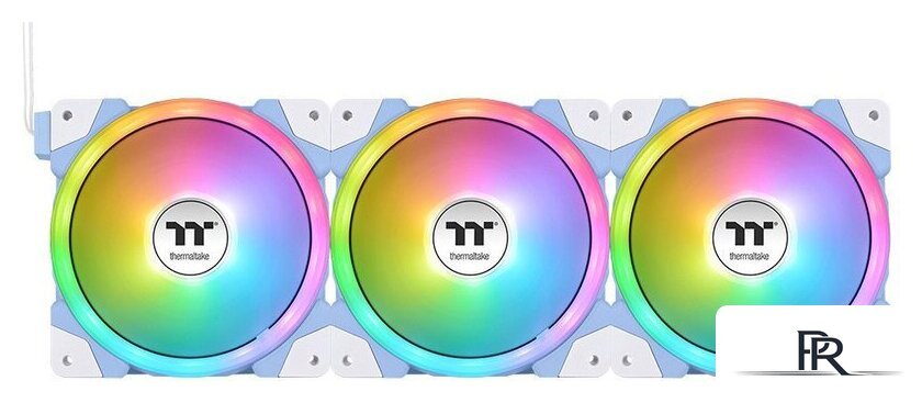 Комплект вентиляторов для корпуса Thermaltake Swafan EX12 ARGB Hydrangea Blue TT Premium Edition 3-Fan Pack CL-F183-PL12BU-A - Изображение №1 — Интернет-магазин ПроЗаказ