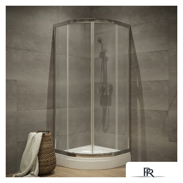 Душевой уголок Triton Альфа-Хром 100х100 (без поддона) - Изображение №2 — Интернет-магазин ПроЗаказ