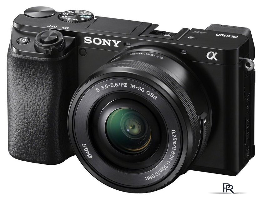Беззеркальный фотоаппарат Sony Alpha a6100 Double Kit 16-50mm + 55-210mm (черный) - Изображение №5 — Интернет-магазин ПроЗаказ