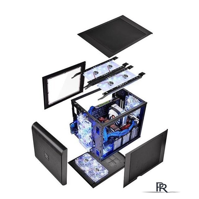 Корпус Thermaltake Core V21 [CA-1D5-00S1WN-00] - Изображение №8 — Интернет-магазин ПроЗаказ