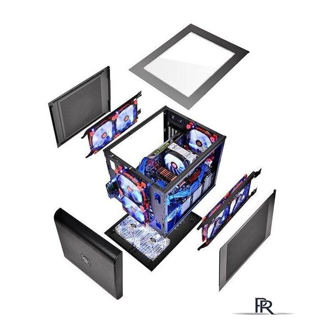 Корпус Thermaltake Core V21 [CA-1D5-00S1WN-00] - Изображение №16 — Интернет-магазин ПроЗаказ