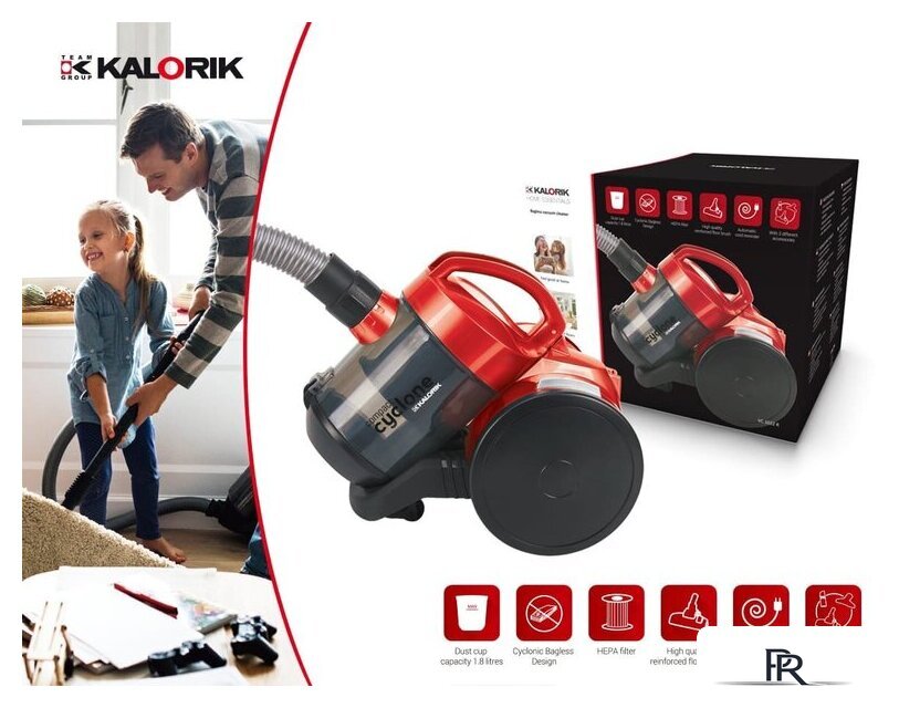 Пылесос Kalorik VC 1022 R - Изображение №9 — Интернет-магазин ПроЗаказ