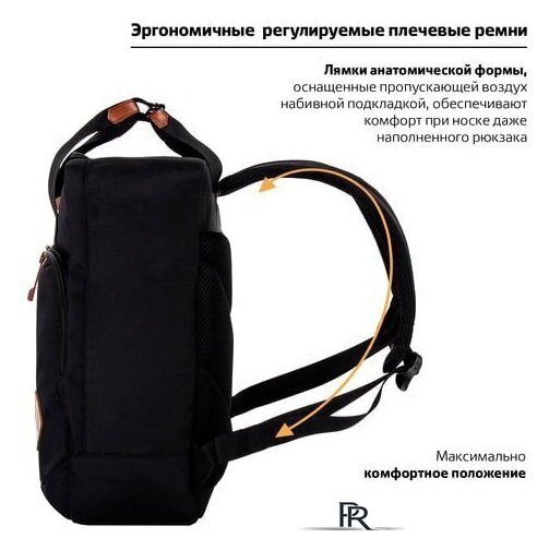 Городской рюкзак BRAUBERG Friendly 270089 - Изображение №5 — Интернет-магазин ПроЗаказ