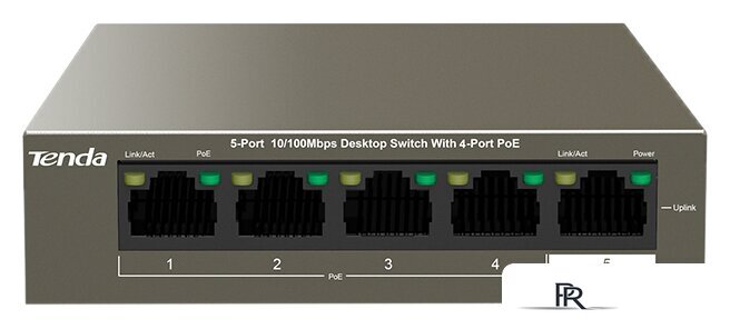 Неуправляемый коммутатор Tenda TEF1105P-4-38W - Изображение №1 — Интернет-магазин ПроЗаказ