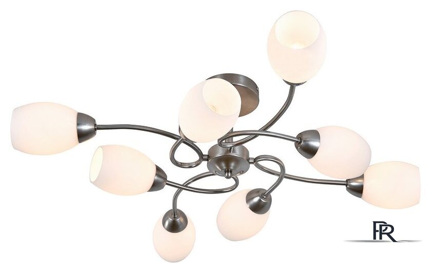 Припотолочная люстра Escada 150007/8R ES0000067 (Satin Nickel) - Изображение №1 — Интернет-магазин ПроЗаказ