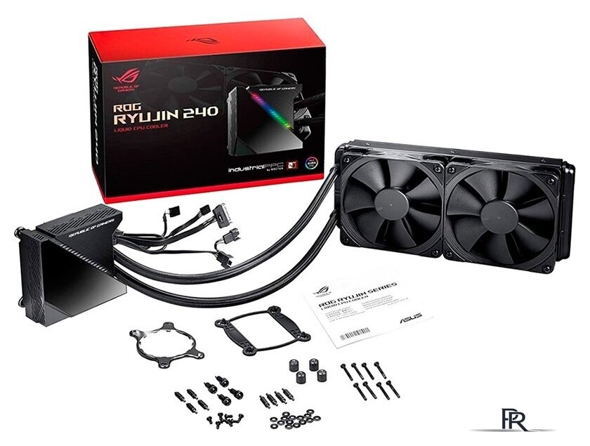 Система жидкостного охлаждения для процессора ASUS ROG Ryujin 240 90RC0030-M0UAY0 - Изображение №2 — Интернет-магазин ПроЗаказ