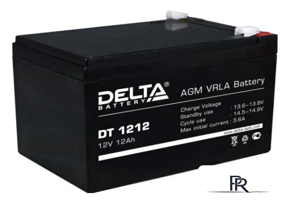 Аккумулятор для ИБП Delta DT 1212 (12В/12 А·ч) - Изображение №1 — Интернет-магазин ПроЗаказ