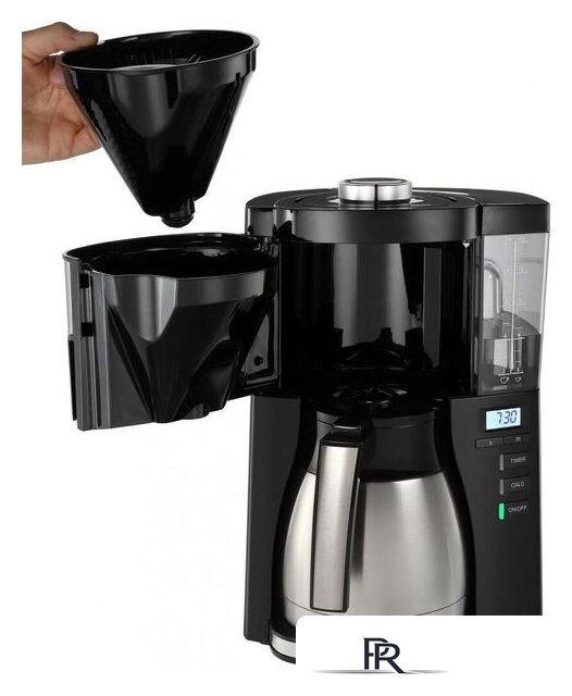 Капельная кофеварка Melitta Look V Therm Timer (черный) - Изображение №3 — Интернет-магазин ПроЗаказ